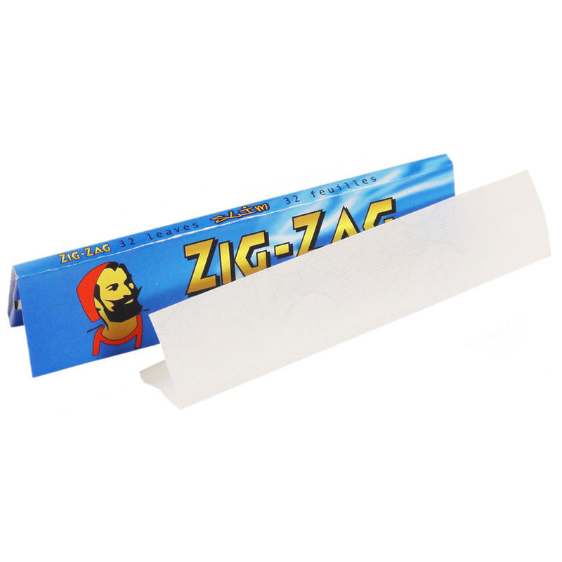 ZIG ZAG King Size Slim Blue Rolling Papers