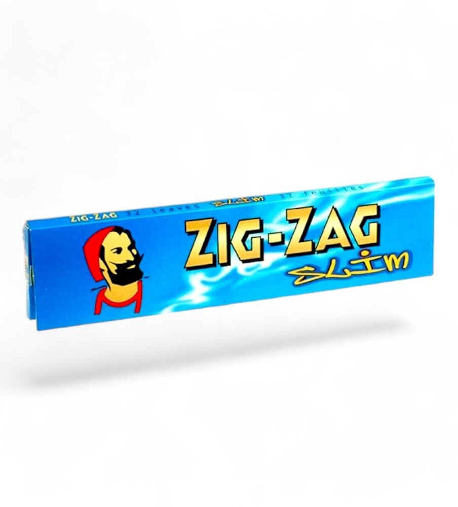 ZIG ZAG King Size Slim Blue Rolling Papers