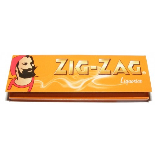 ZIG ZAG Rolling Papers Liquorice Orange (50 Leaves)