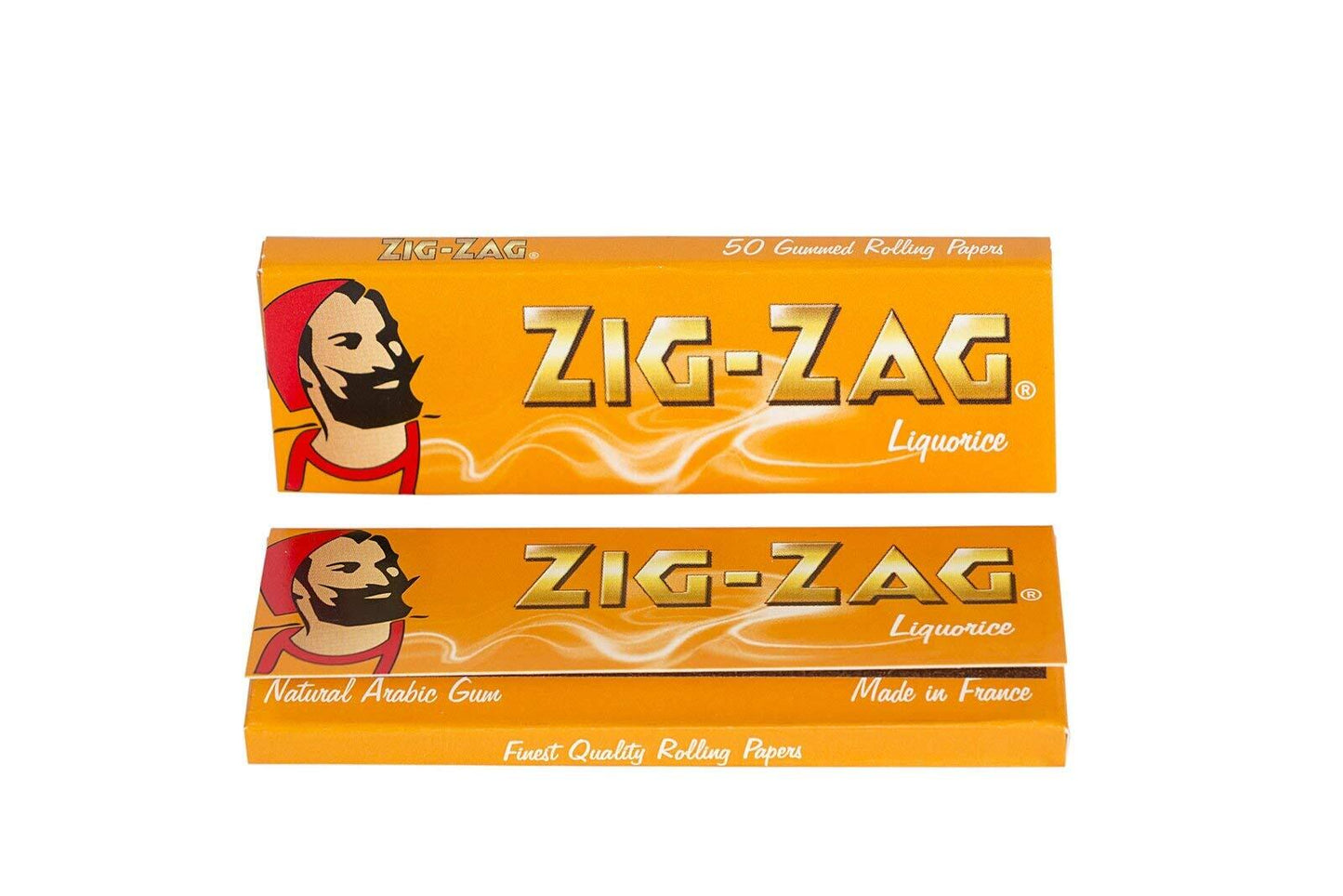 ZIG ZAG Rolling Papers Liquorice Orange (50 Leaves)