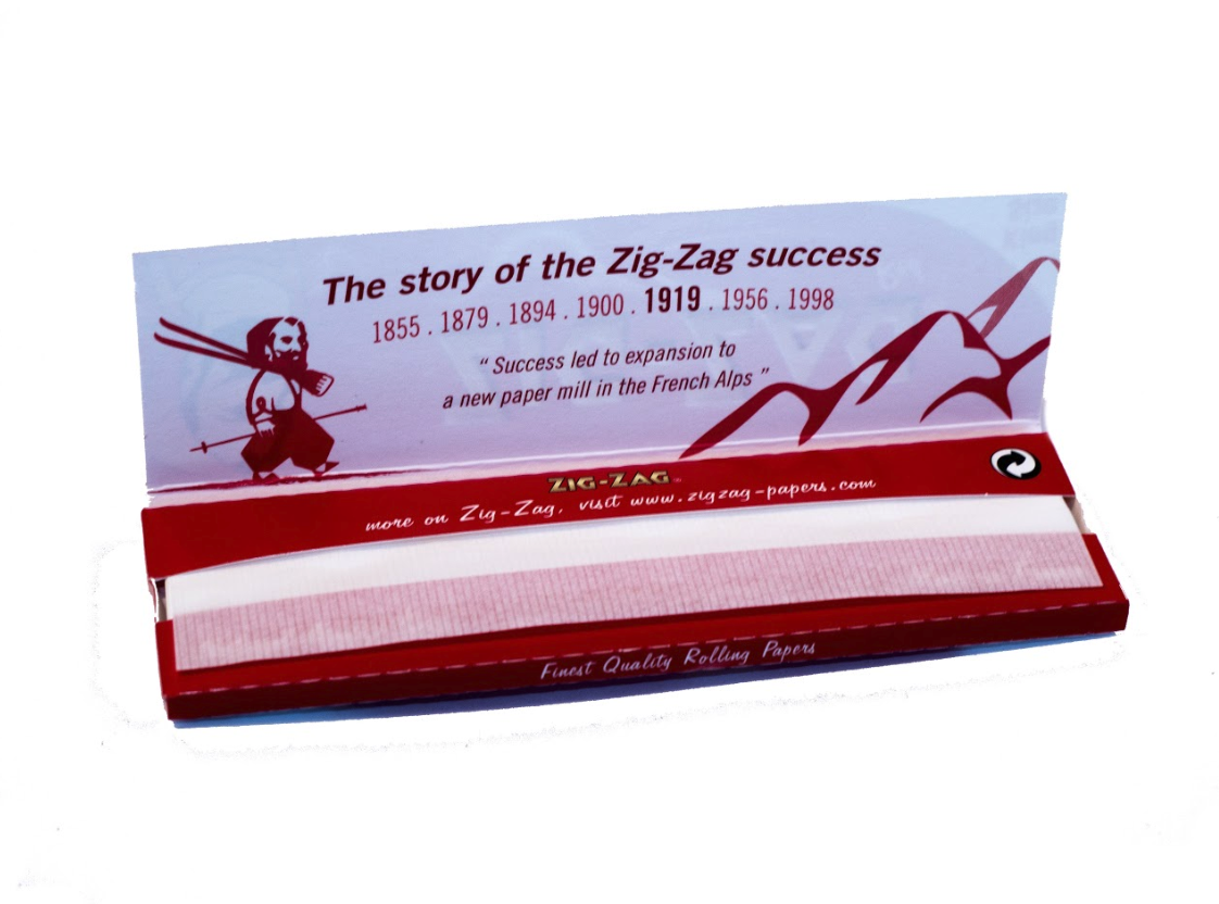 ZIG ZAG King Size Red Classic Rolling Papers Roll