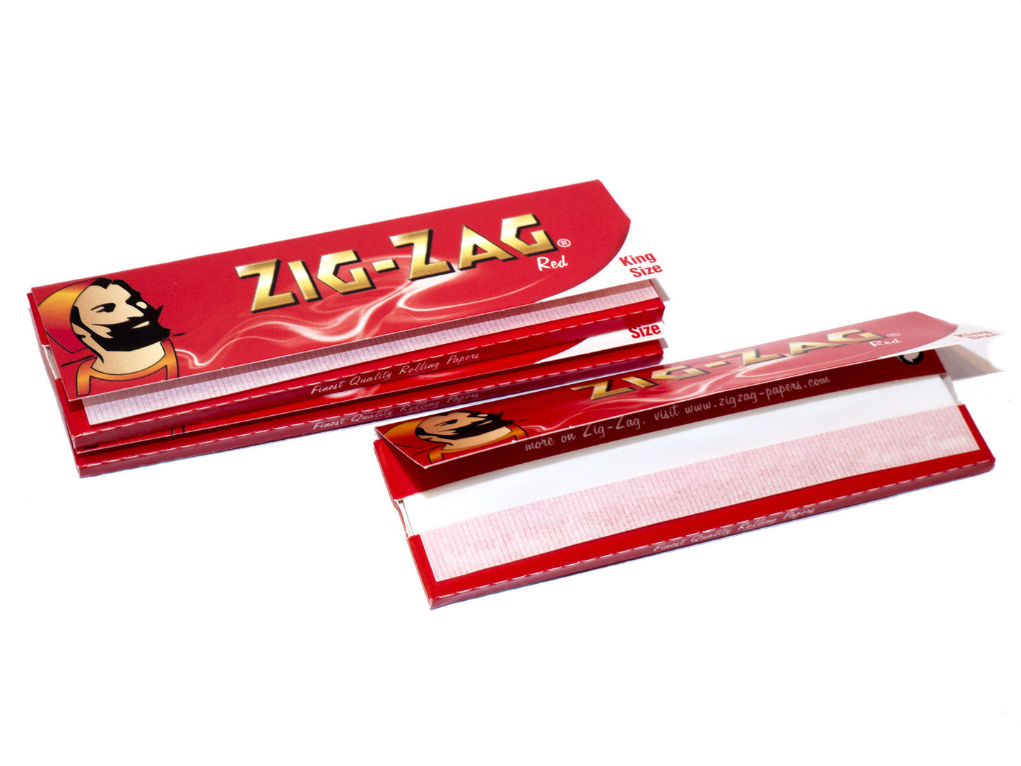 ZIG ZAG King Size Red Classic Rolling Papers Roll