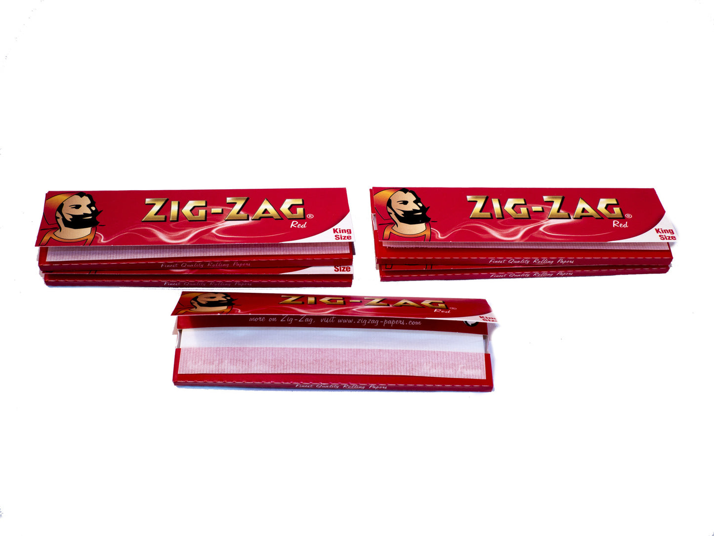 ZIG ZAG King Size Red Classic Rolling Papers Roll