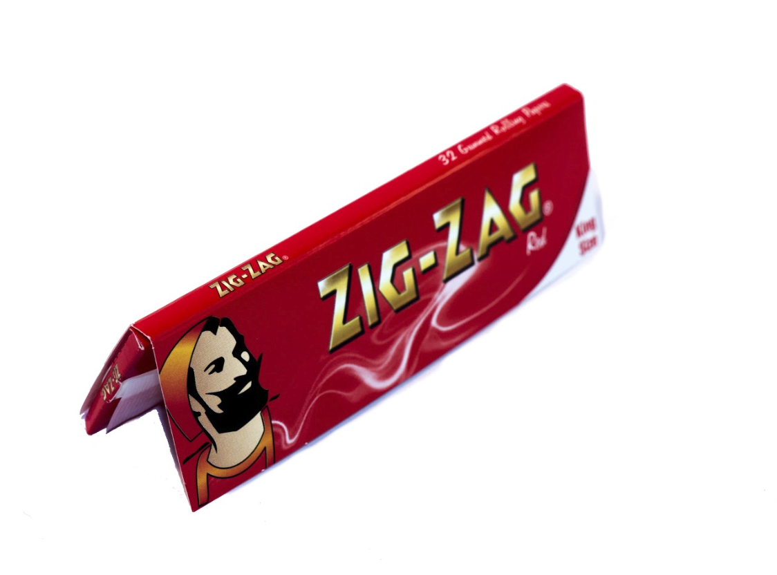 ZIG ZAG King Size Red Classic Rolling Papers Roll