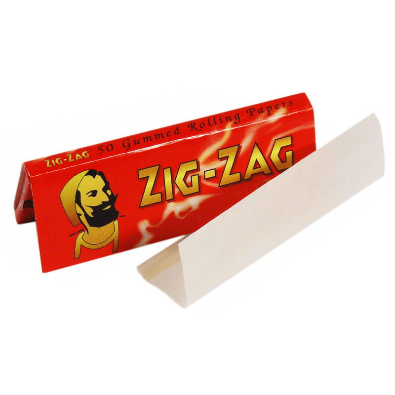 ZIG ZAG Regular Red Papers (50 Leaves)