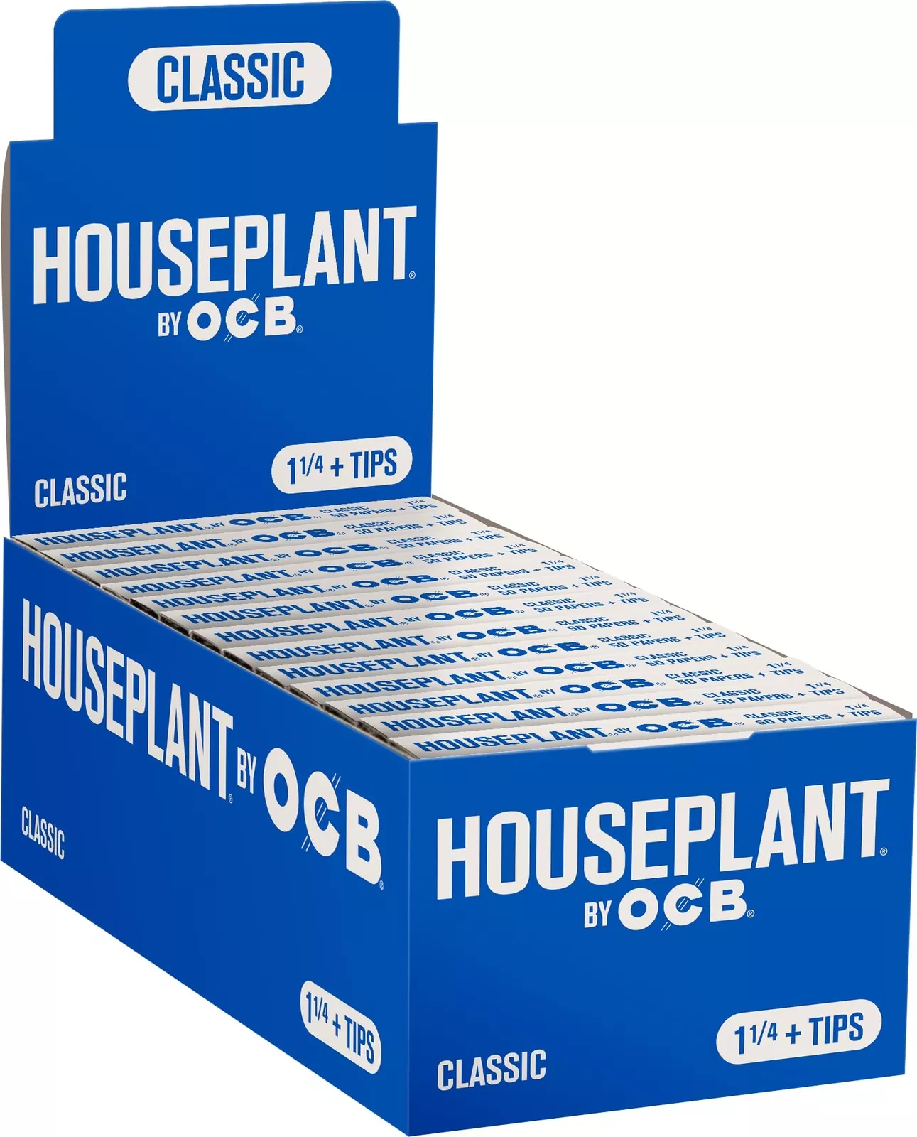 1 x Houseplant OCB Classic 1 1/4 Rolling Papers + Tips by Seth Rogan