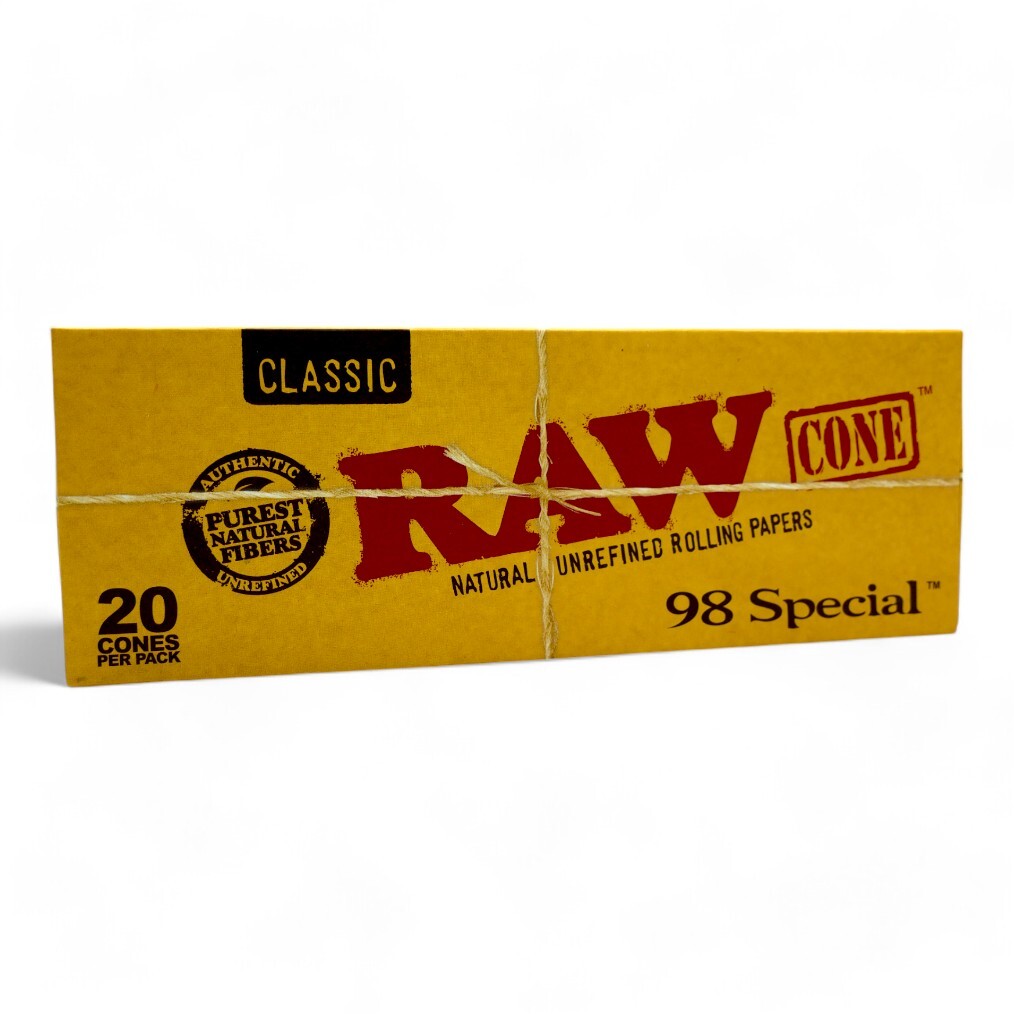 RAW Classic 98 Special Pre Rolled Cones (20 Pack)