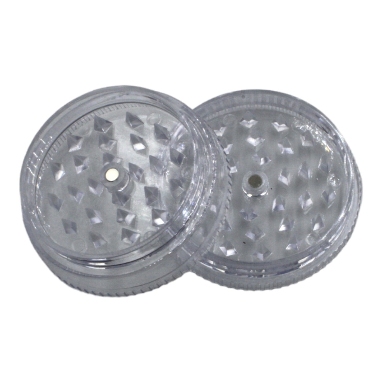 6cm Acrylic Manual Herb Grinder - Assorted