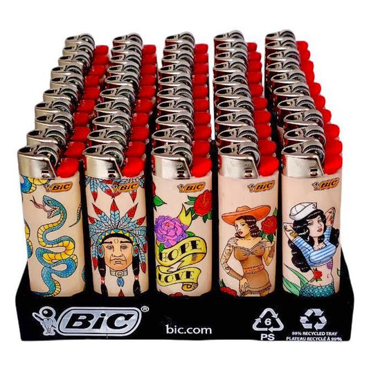 Box of 50 BIC Maxi Style Lighters (J26)