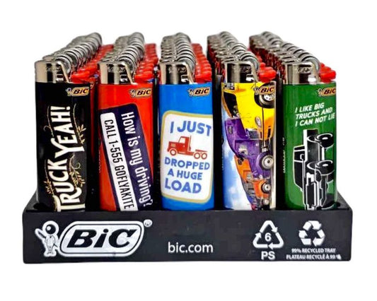 Box of 50 BIC Maxi Trucker Lighters (J26)