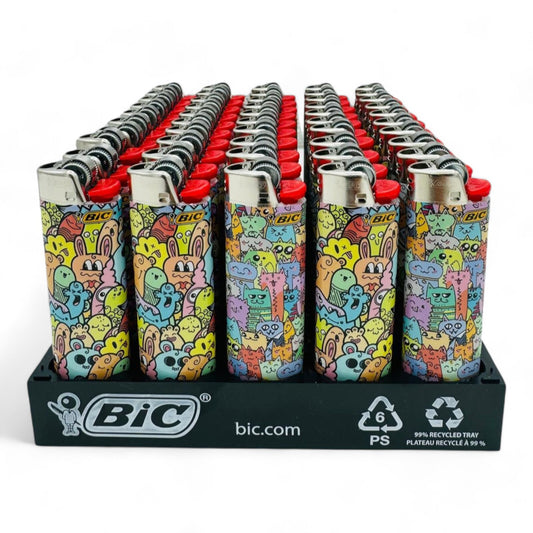 Box of 50 BIC Maxi World Lighters (J26)