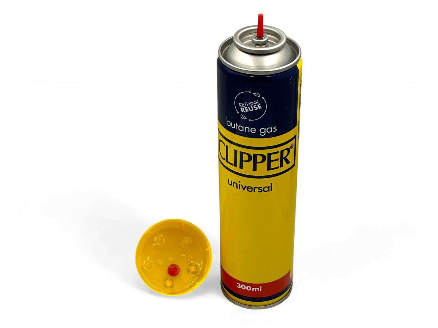 Clipper Universal Premium Lighter Fluid Butane Gas Refill (300ml)