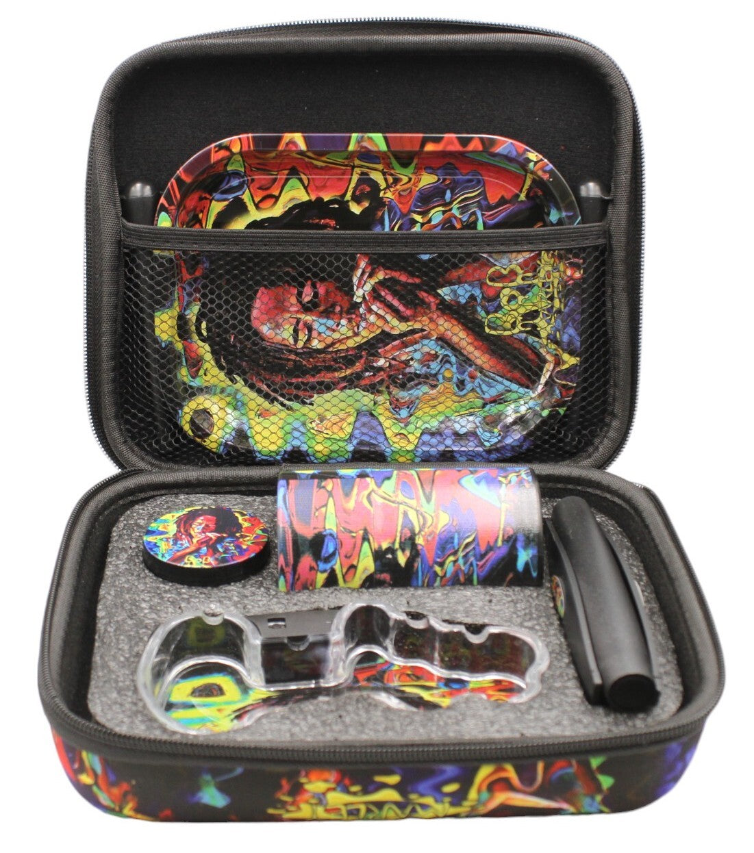 Bob Marley Smoking Gift Set with Stash Jar, Grinder, Ashtray, Rolling Tray & More