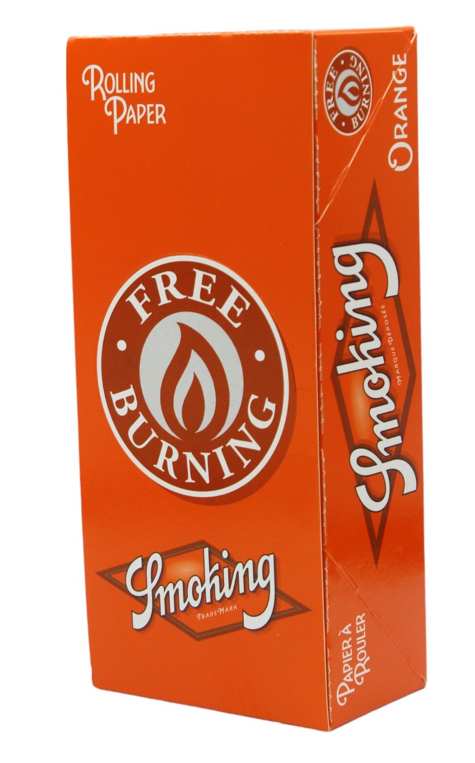 Box of 25 Free Burning Papers Orange (120 Leaves)