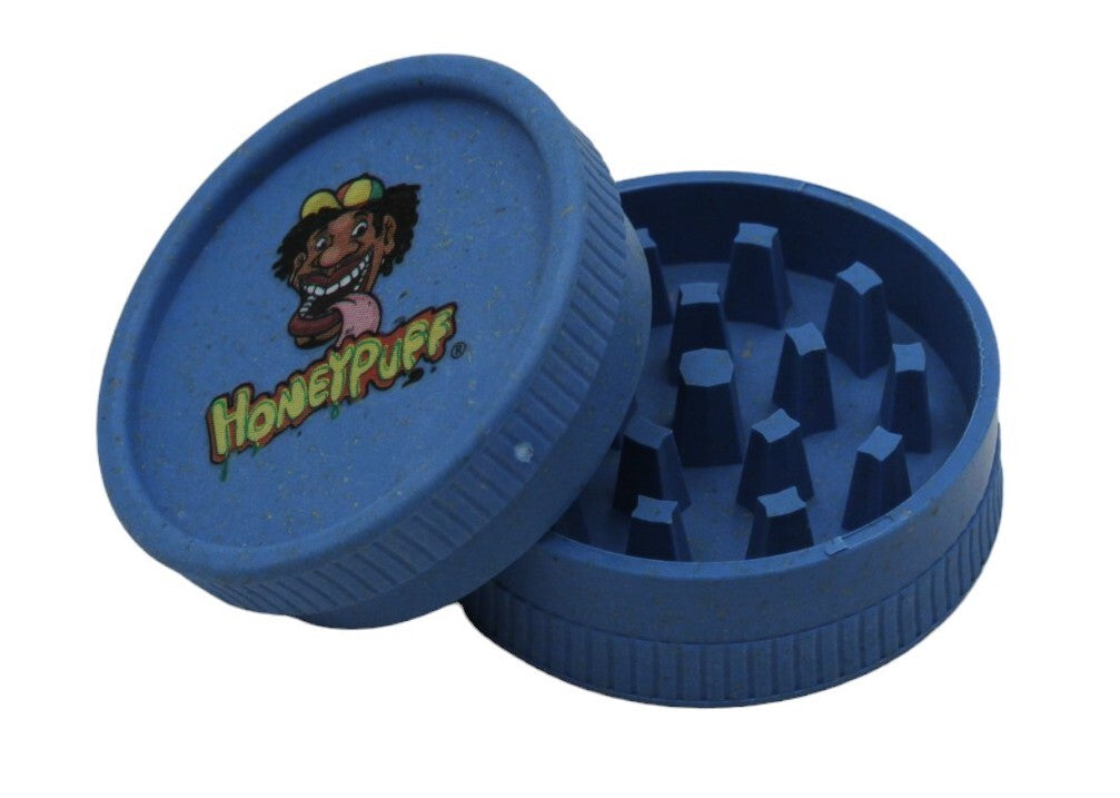 40mm Honeycomb Hemp Manual Herb Grinder - Assorted