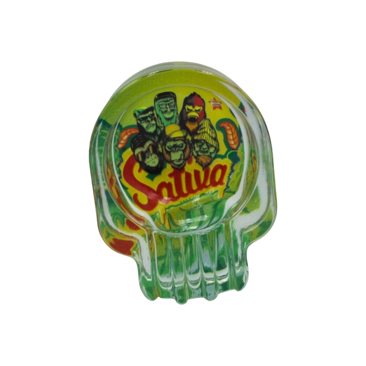 Gorilla Sativa Smoking Gift Set with Pipe, Grinder, Ashtray & Rolling Tray