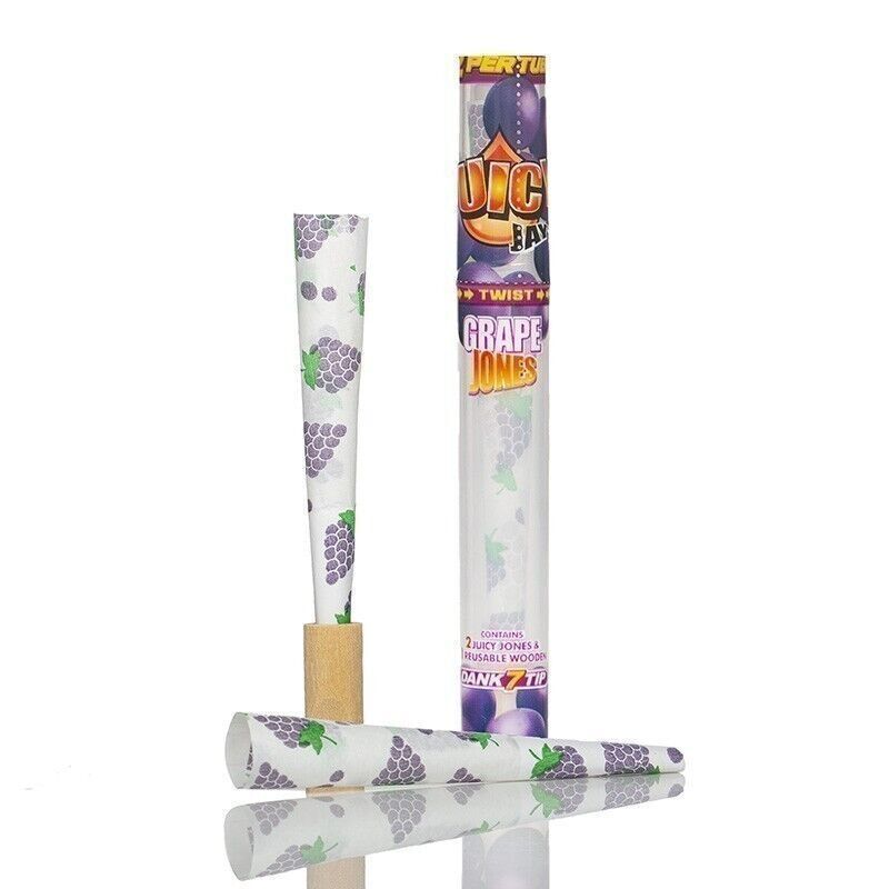 Juicy Jays Assorted 4 Flavours Pre-Rolled Tubes - 8 Cones