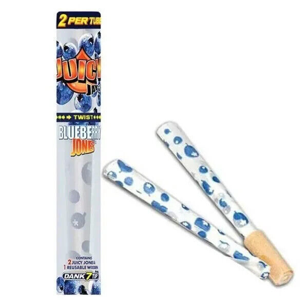 Juicy Jays Assorted 4 Flavours Pre-Rolled Tubes - 8 Cones