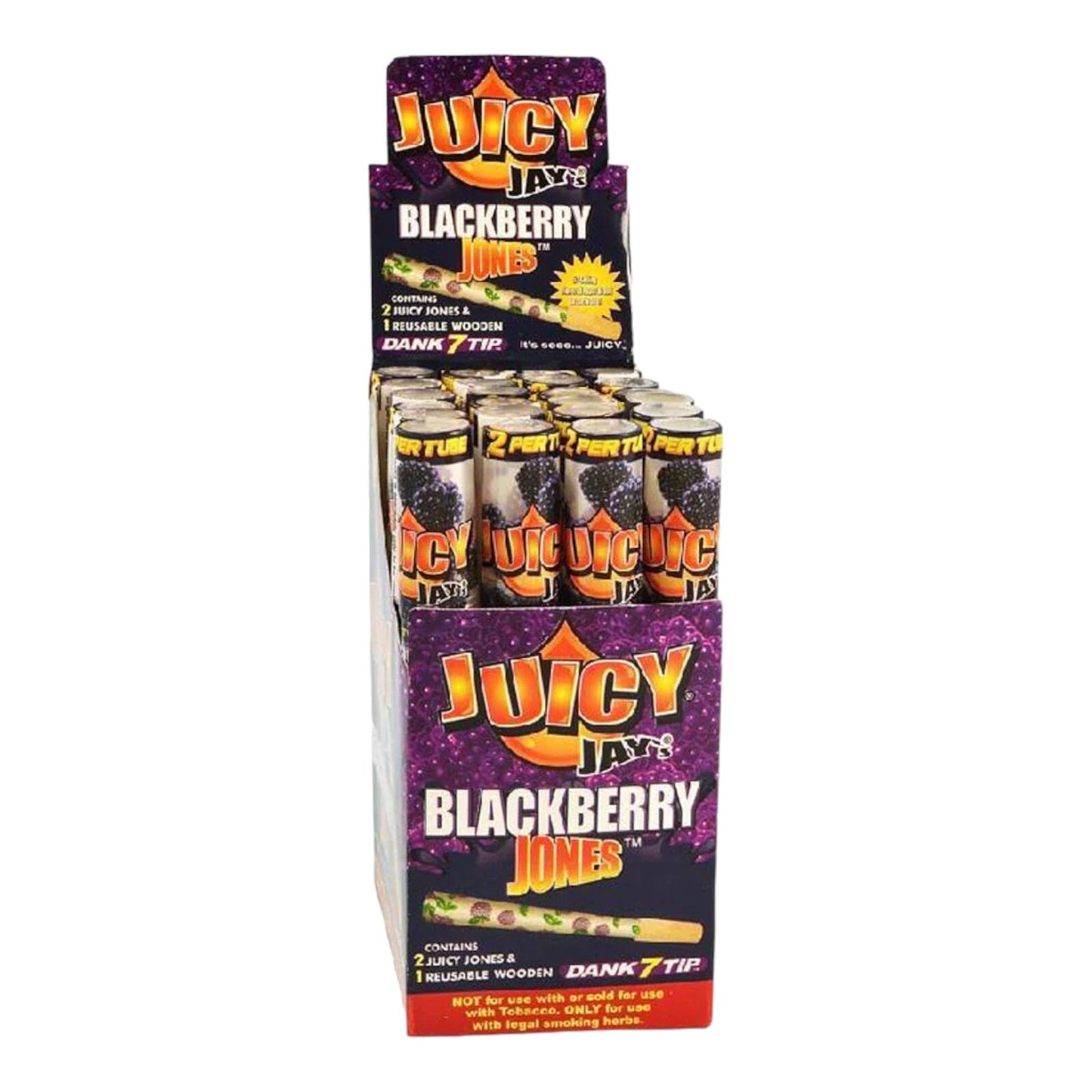 Juicy Jays Blackberry Pre-Rolled Cones Box of 24