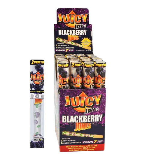 Juicy Jays Blackberry Pre-Rolled Cones Box of 24