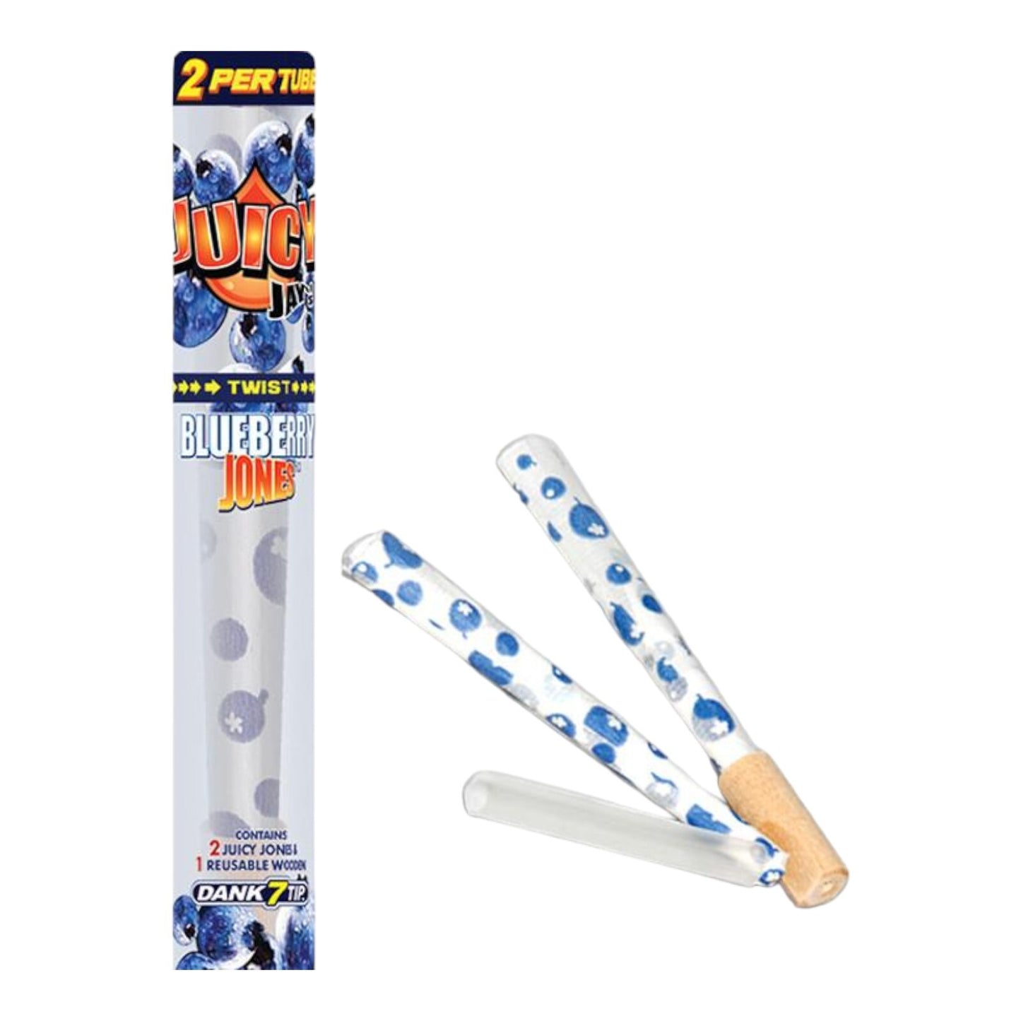 Juicy Jays Blueberry Pre-Rolled Cones Box of 24