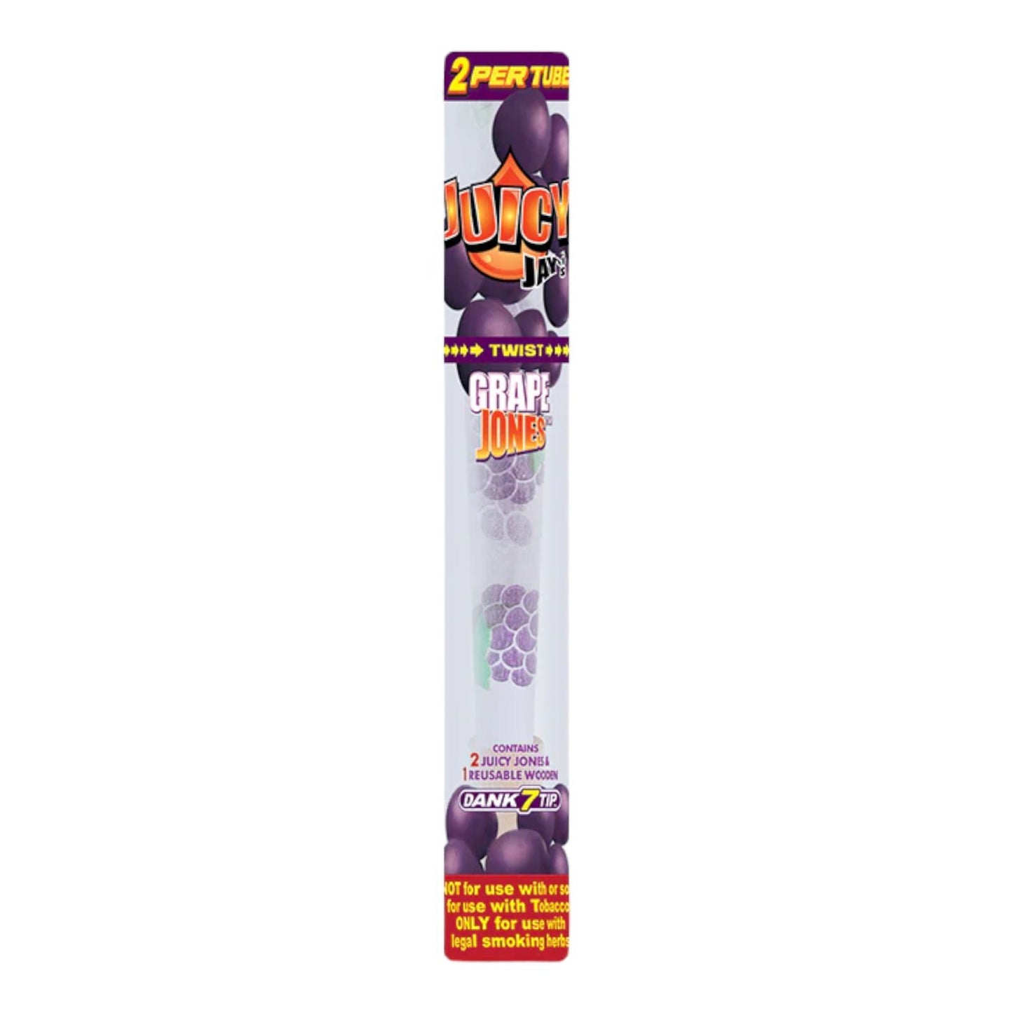 Juicy Jays Grape Pre-Rolled Tube - 2 Cones