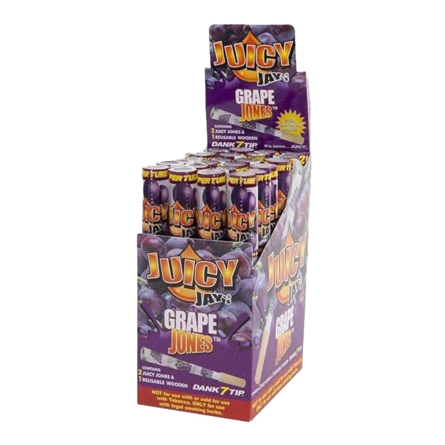 Juicy Jays Grape Pre-Rolled Cones Box of 24