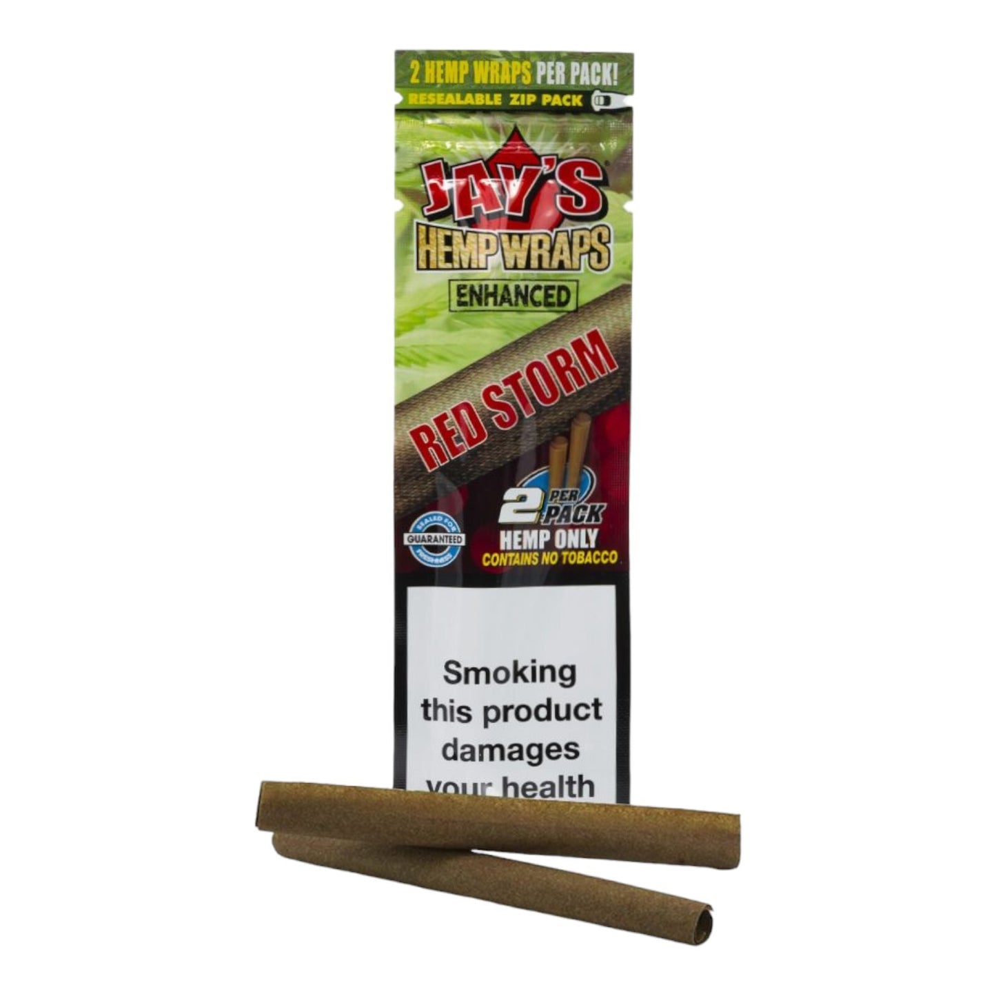 Juicy Jays Red Storm Natural Wraps - 2 Per Pack