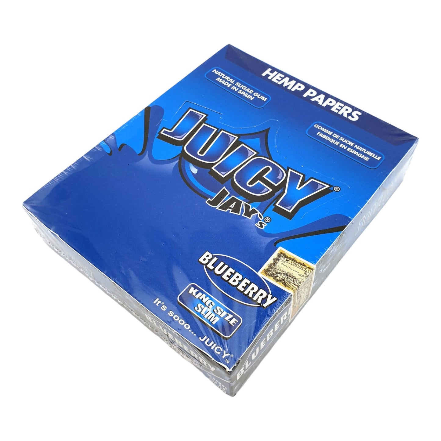 Juicy Jays Blueberry King Size Rolling Papers Box of 24