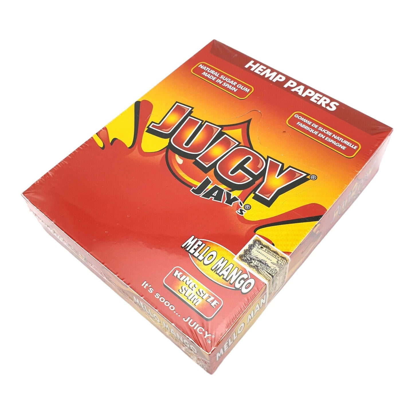 Juicy Jays Mello Mango Rolling Papers Box of 24