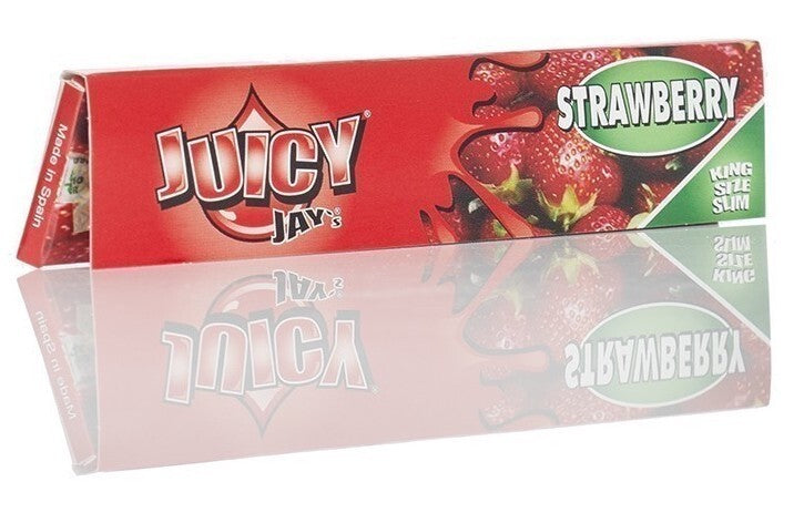 Juicy Jays Strawberry King Size Rolling Papers