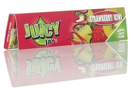 Juicy Jays Strawberry Kiwi King Size Hemp Rolling Papers