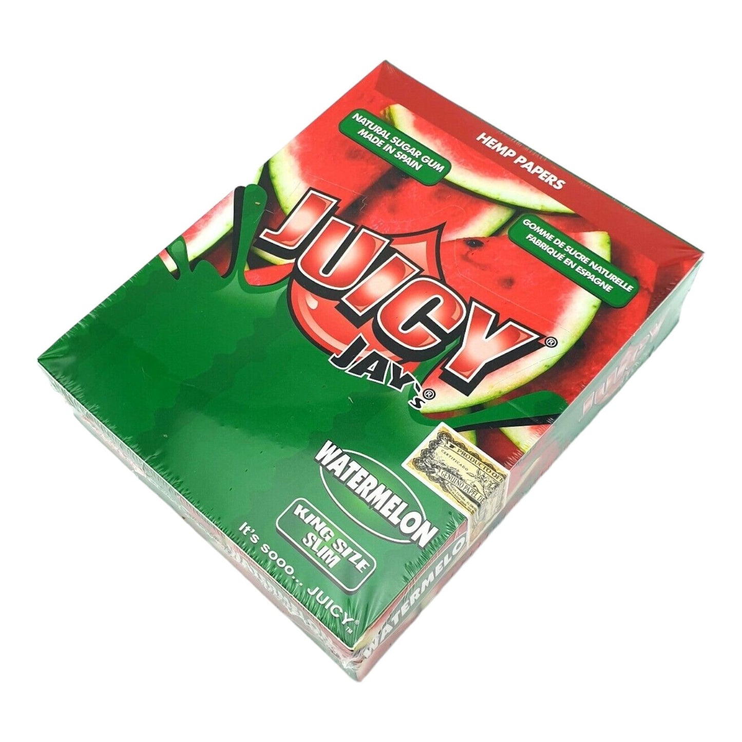 Juicy Jays Watermelon King Size Rolling Papers - Box of 24