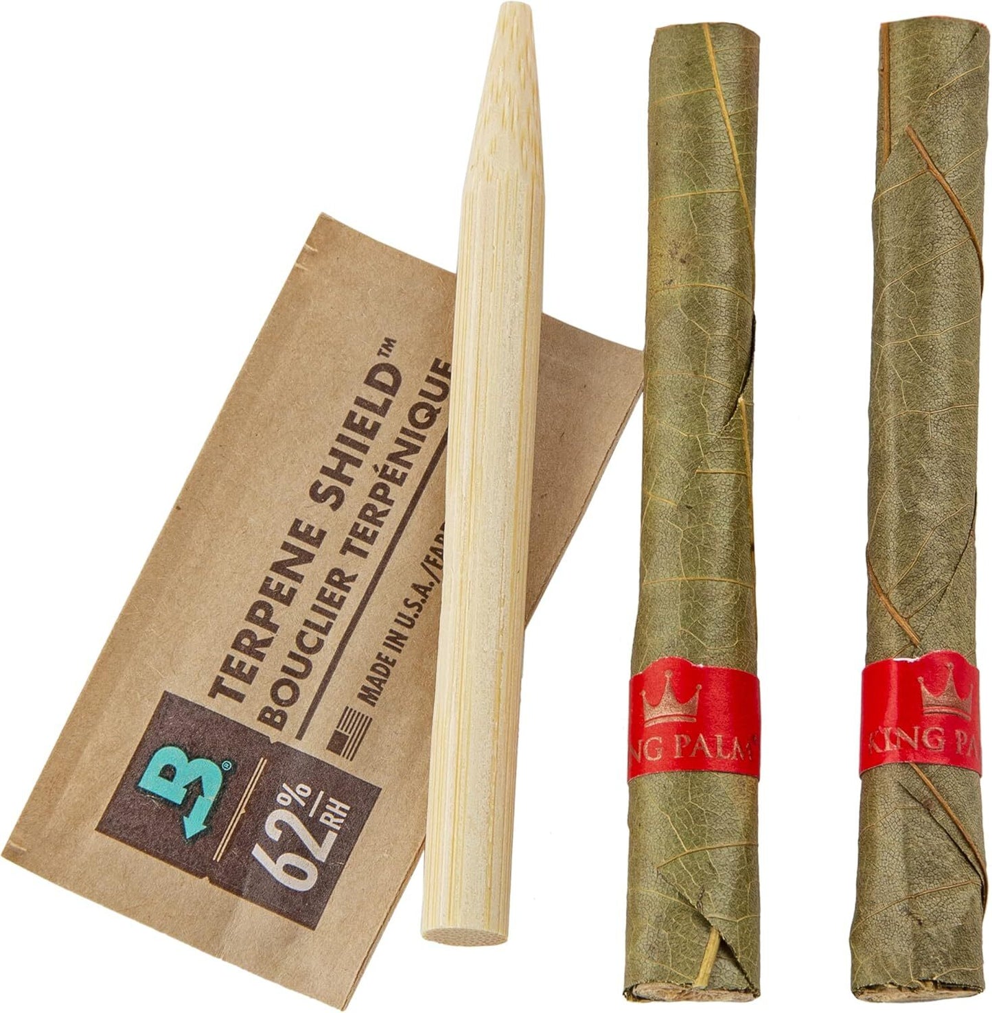 King Palm Fruit Passion - 2 x 1G Mini Rolls Wraps Pop Tip