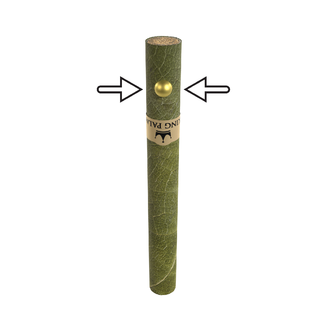 King Palm Fruit Passion - 2 x 1G Mini Rolls Wraps Pop Tip