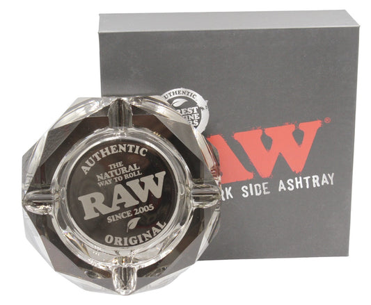 RAW Prism Glass Ashtray - Dark Side