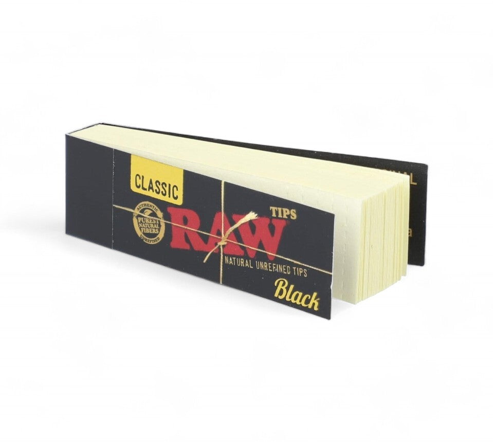 Box of 50 RAW Black Original Tips