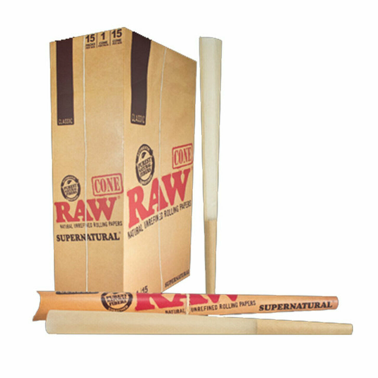 Raw 30.5cm Classic 12" Extra Long Pre Rolled Cone