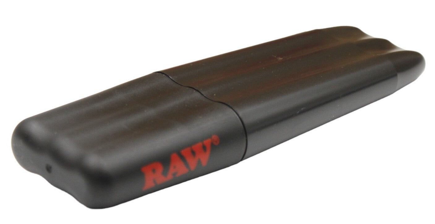 RAW Three Tree Triple Preroll Case - Black