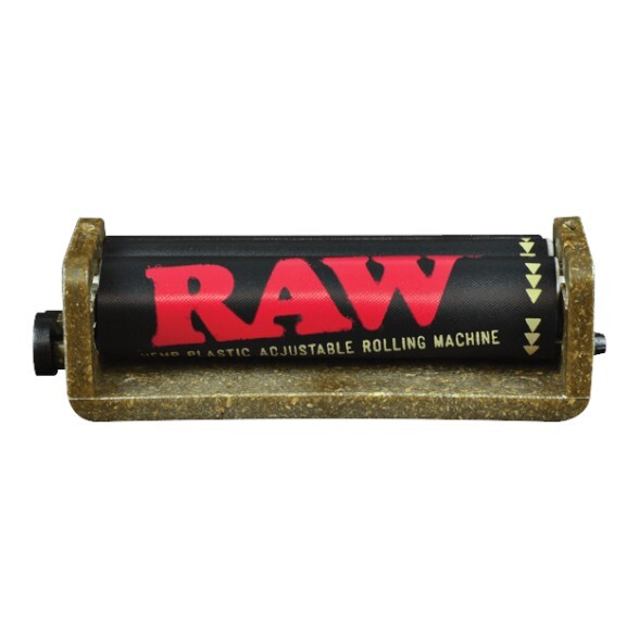 RAW 79mm 2-Way Machine  Hemp Eco Plastic Tobacco Roller