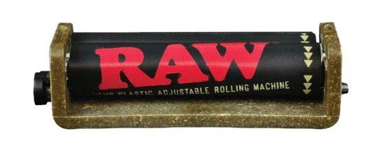 Box of 12 RAW Hemp Eco Plastic Tobacco Machines 79mm 2-Way Roller