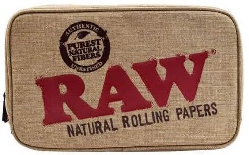 RAW Smell Proof Smokers Pouch - Medium (20x11.5x6cm)