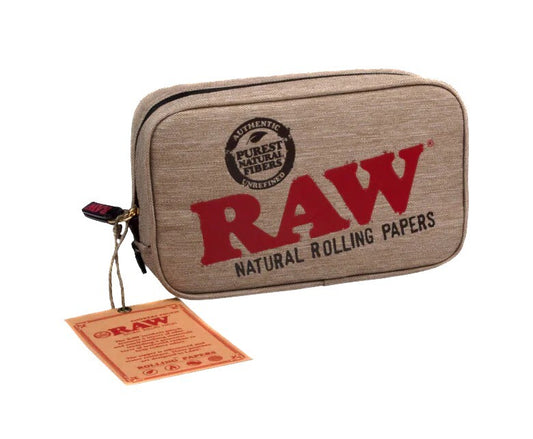 RAW Smell Proof Smokers Pouch - Medium (20x11.5x6cm)