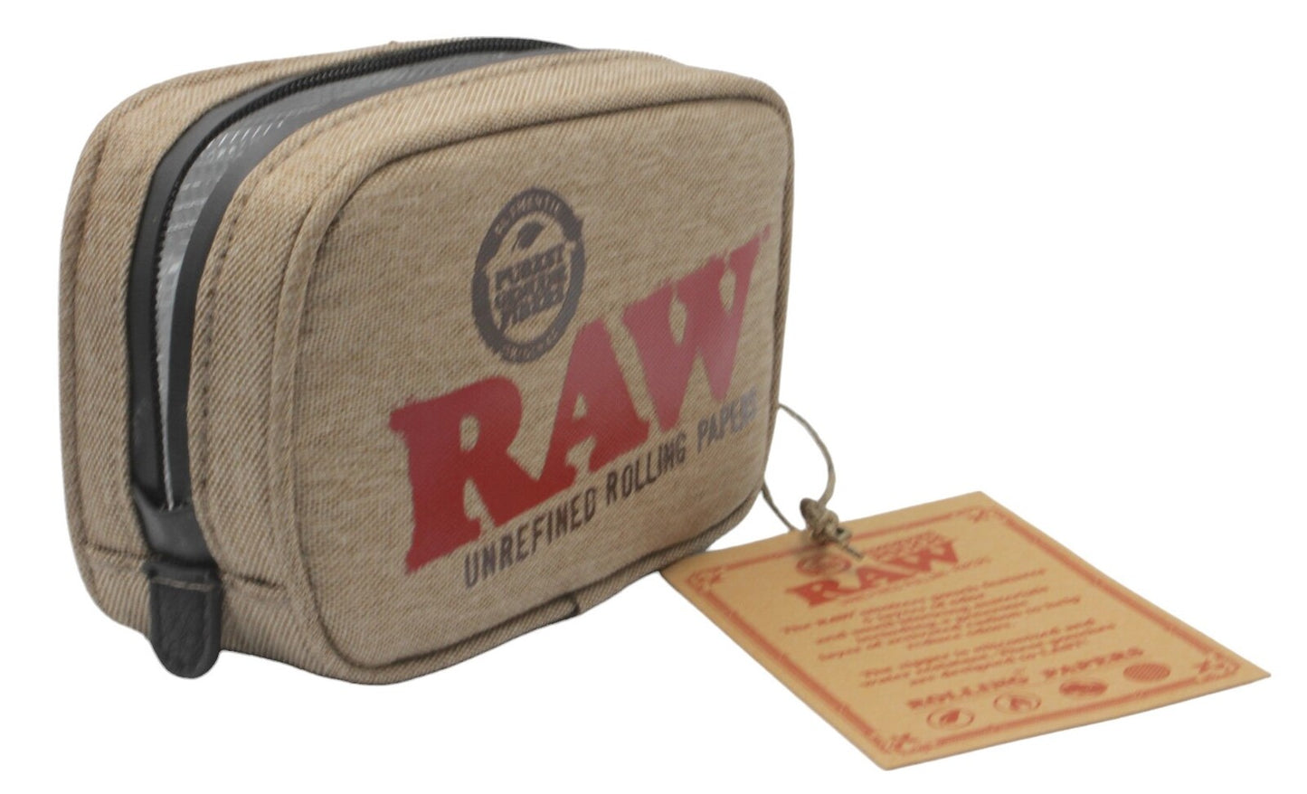 RAW Smell Proof Smokers Pouch - Small (15x9.5x5cm)