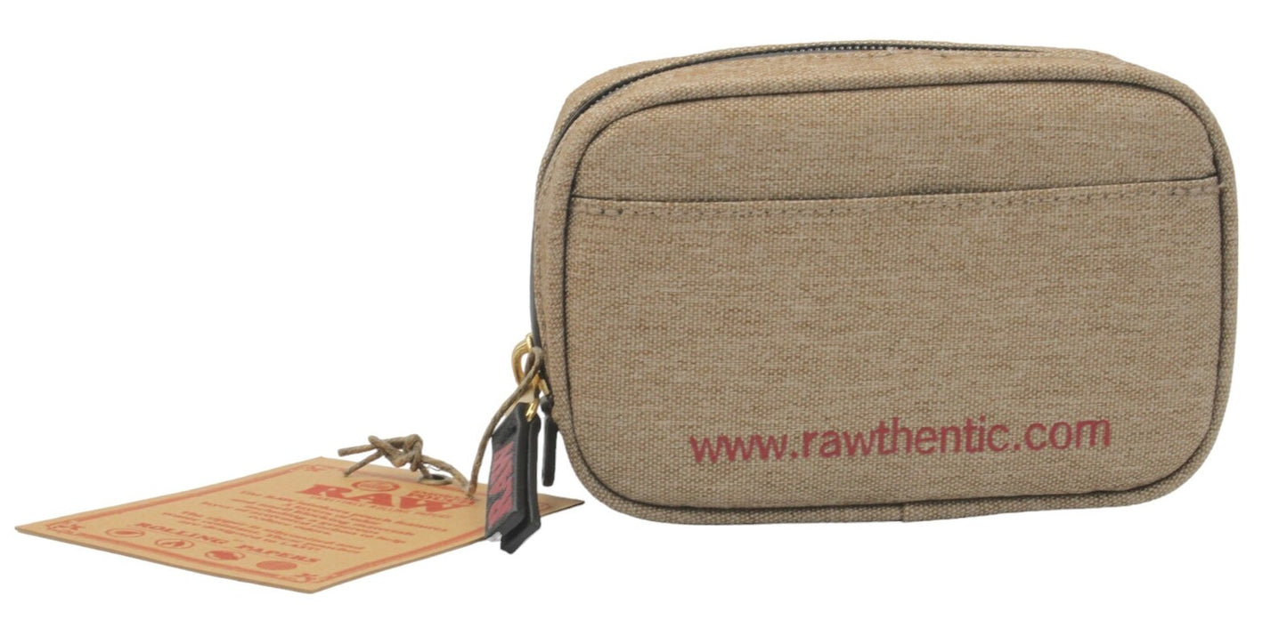 RAW Smell Proof Smokers Pouch - Small (15x9.5x5cm)