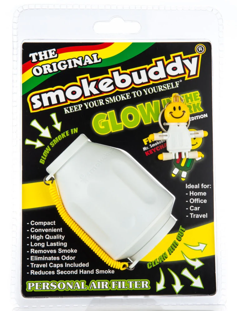 Smokebuddy - Original Personal Air Filter - White Glow In The Dark