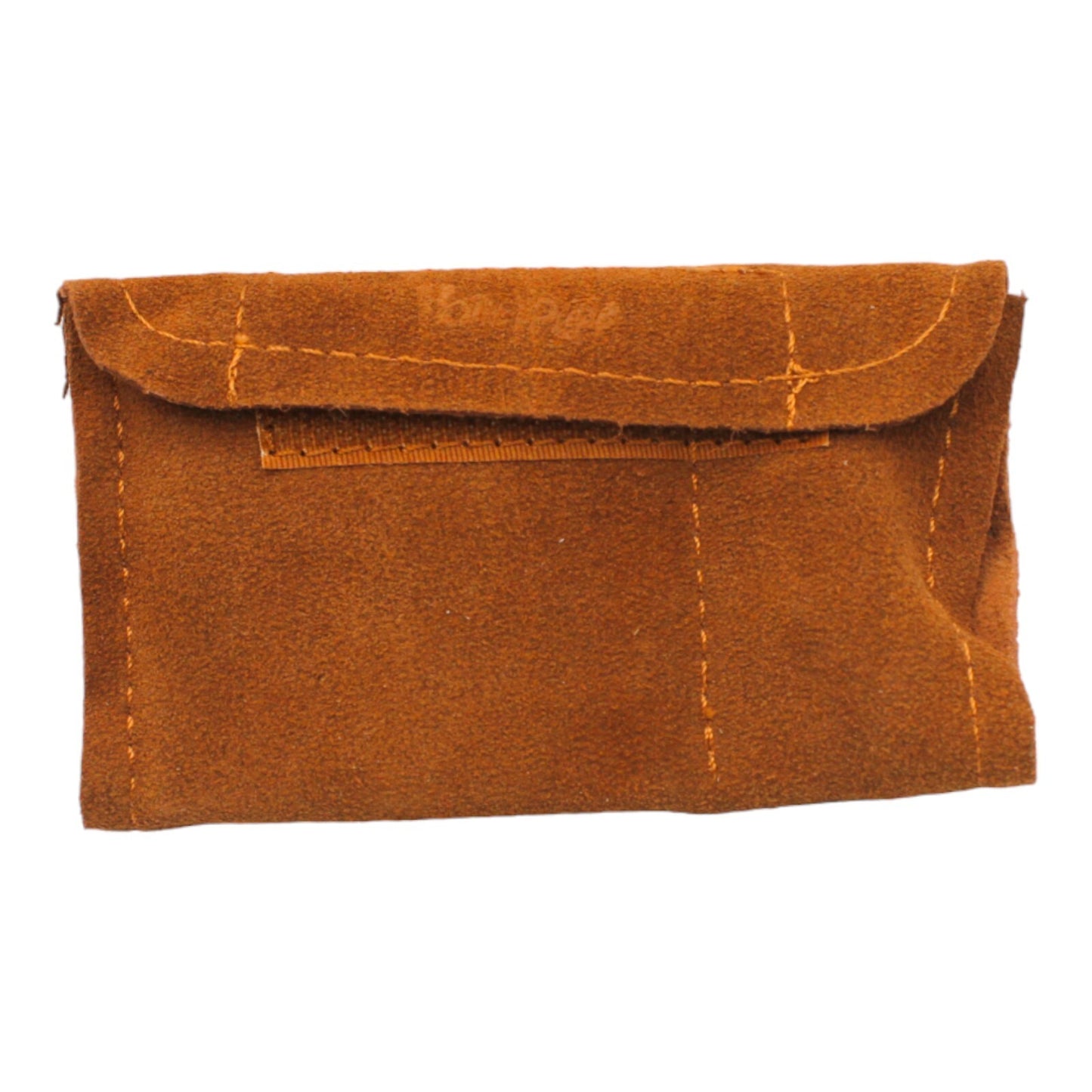 Brown Tobacco Pouch with Snuff Tool and Pipe Case