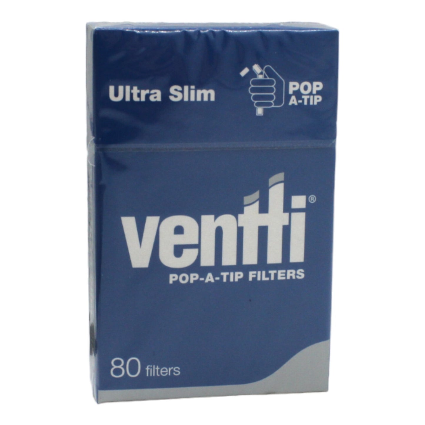 Ventti Pop A Tip Ultra Slim Blue Filters with Carry Box (180 Tips)