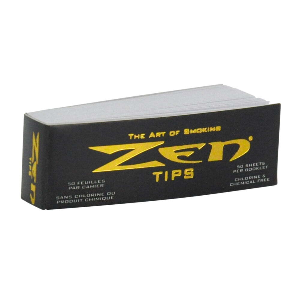 ZEN Tips Natural Paper Filter (50 Tip Booklet)