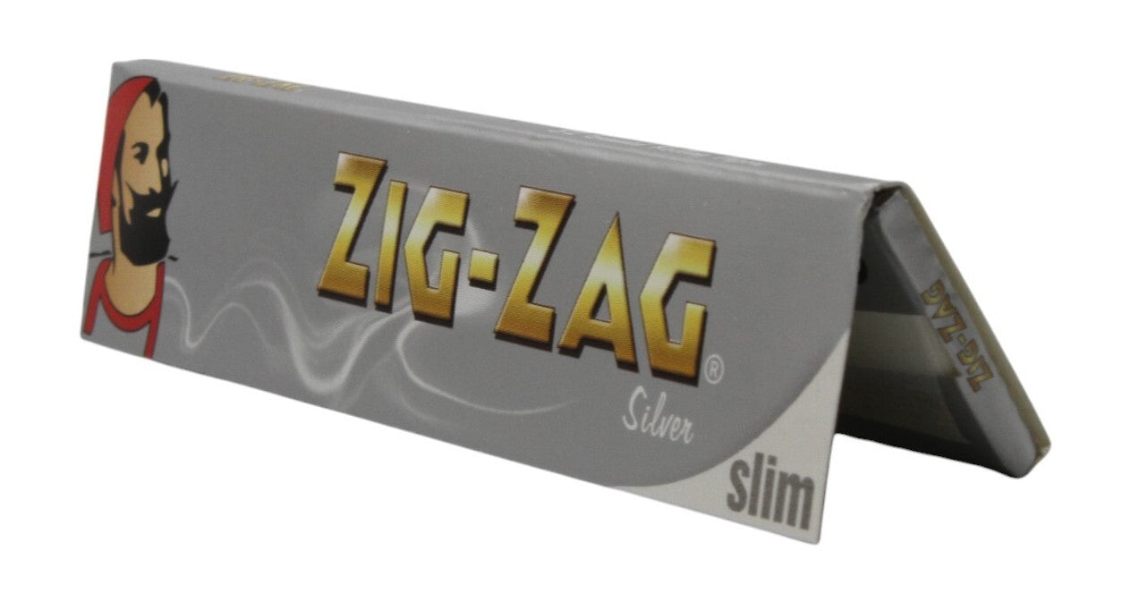 ZIG ZAG King Size Slim Silver Papers (32 Leaves)